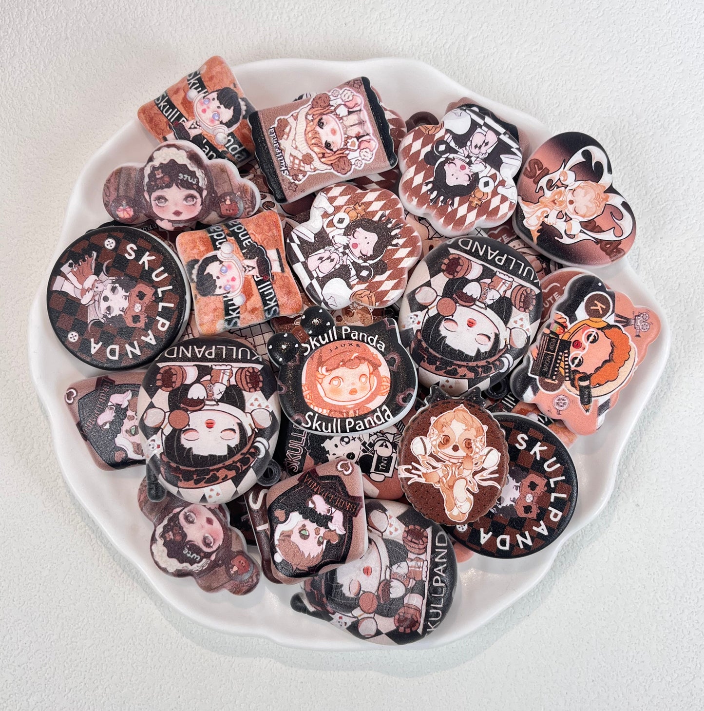 B-06 Mixed beads for mobile phone chain making, keychain, backpack chain