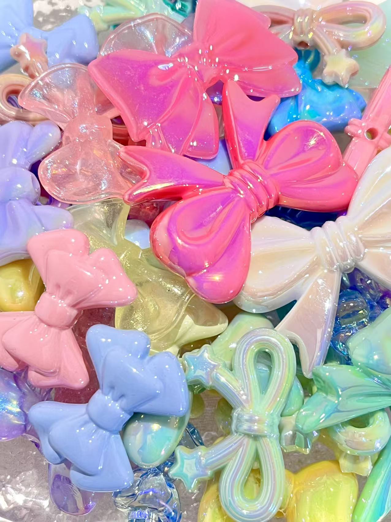 B-16 Mixed beads for mobile phone chain making, keychain, backpack chain