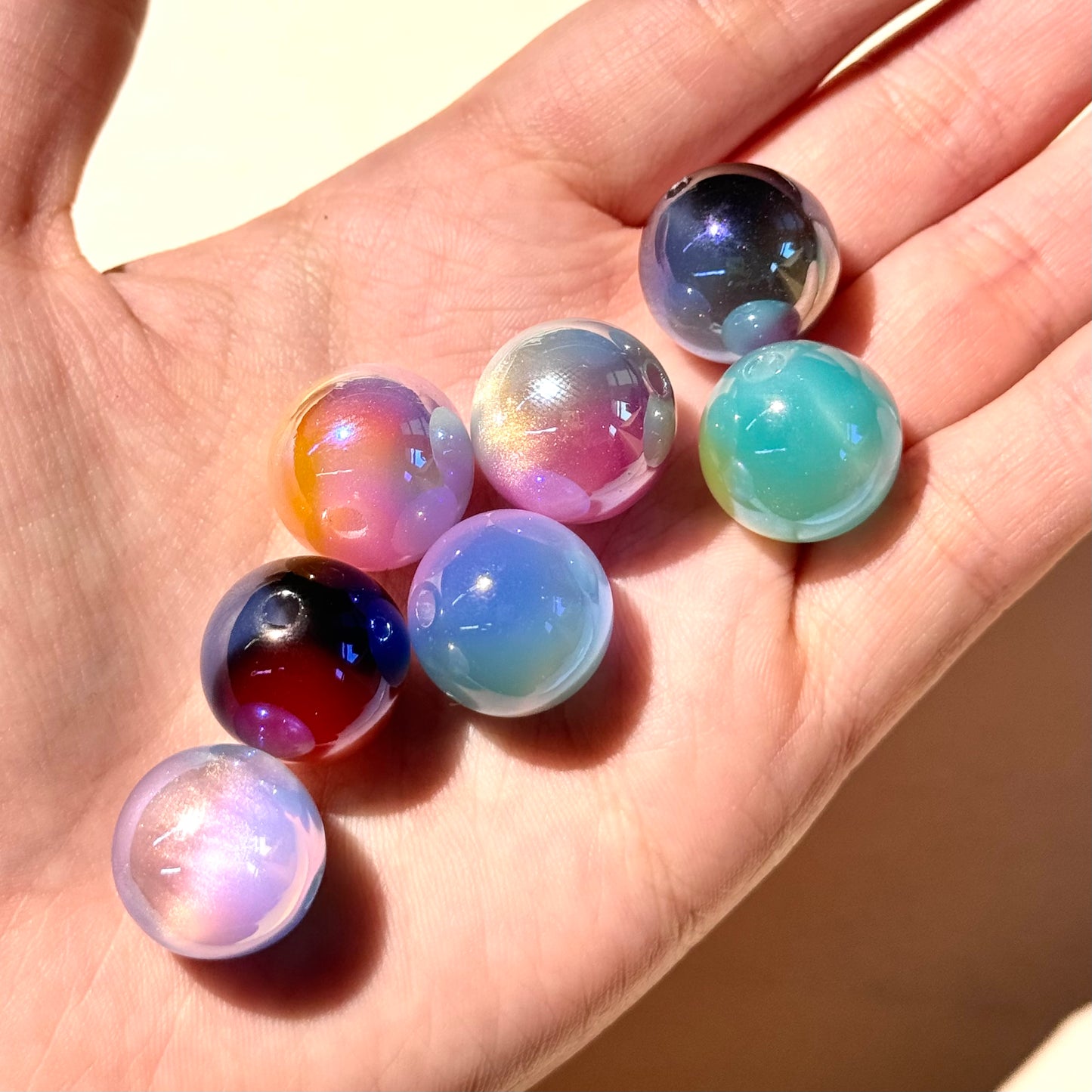 B01 Mixed beads for mobile phone chain making, keychain, backpack chain