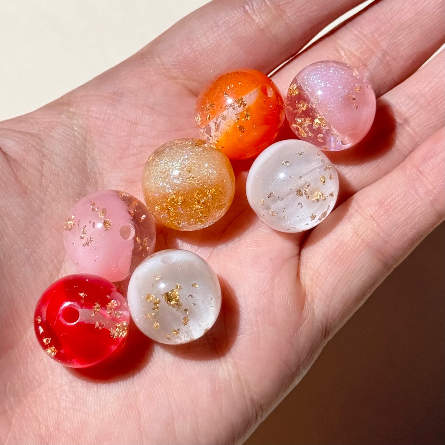 B02 Mixed beads for mobile phone chain making, keychain, backpack chain