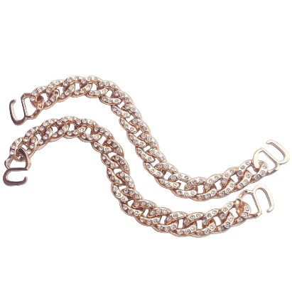 A-29 Crocs DIY Accessories Pearl Chains, Versatile High-Quality Detachable Shoe Charms, Shoe Decoration Clips