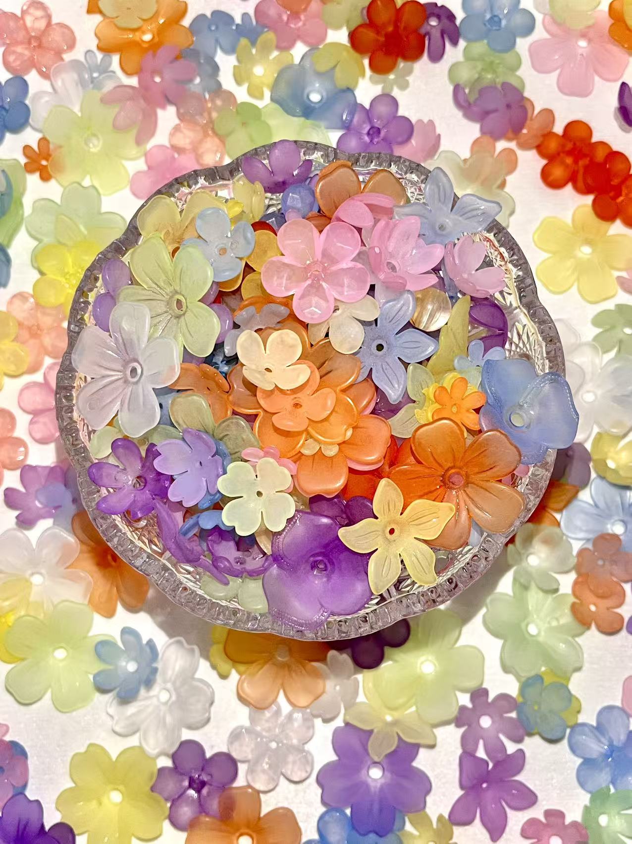 S-41 Mixed beads for mobile phone chain making, keychain, backpack chain