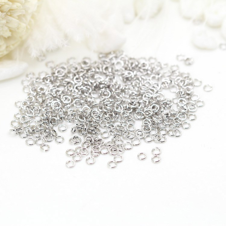 A-10 Color-Keeping 14K Gold Color Jump Rings for DIY Jewelry, Bracelet and Necklace Making