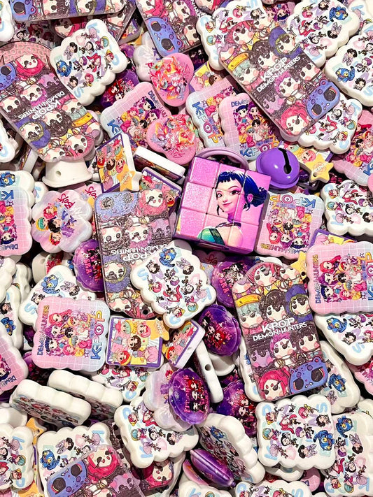 B-09  Mixed beads for mobile phone chain making, keychain, backpack chain