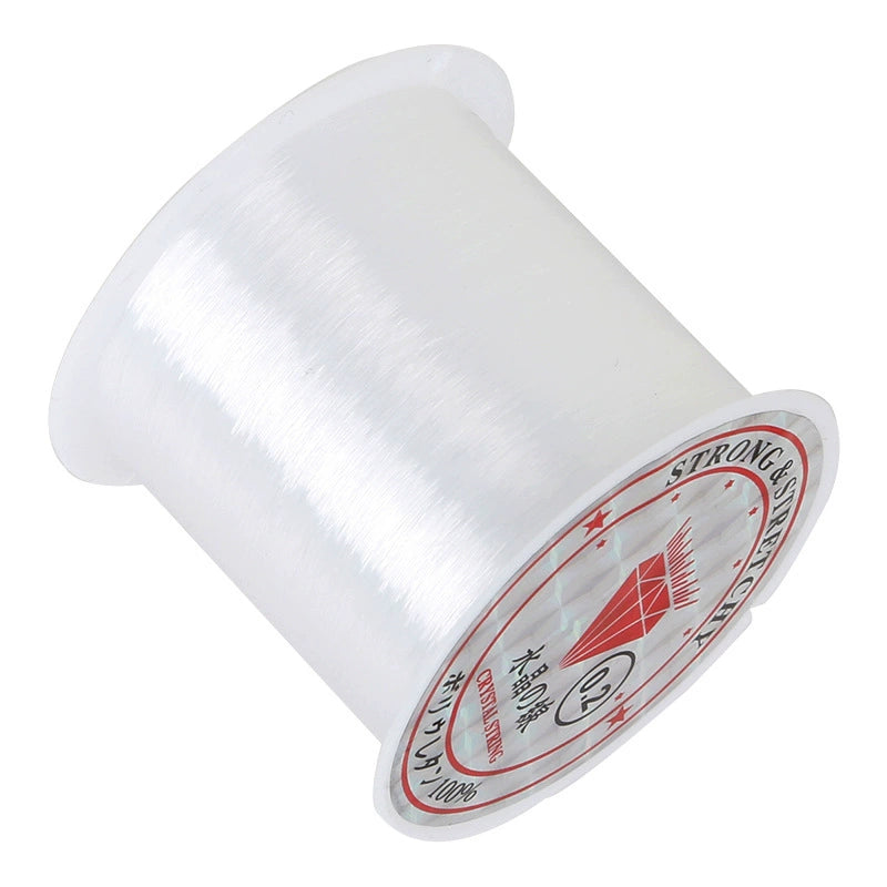 A-14  Crystal Clear Beading Thread, Non-Stretch Fishing Line for DIY Jewelry Making – Bulk Sale