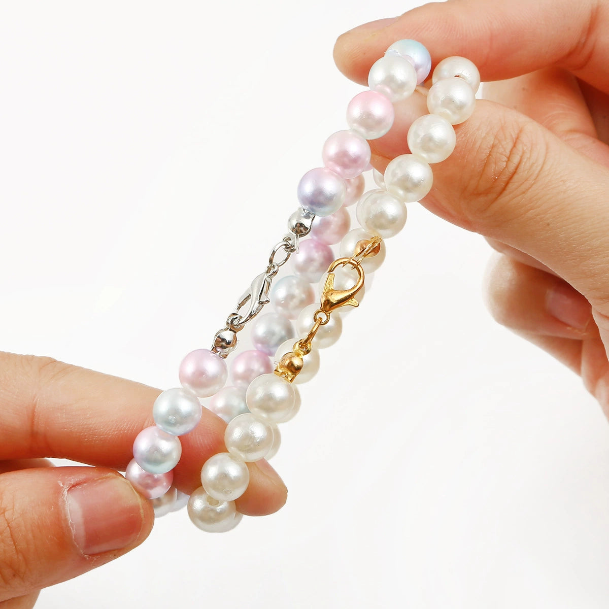 A-13  Multi-Color Double-Sided Clasps for DIY Bracelet and Necklace Making, Handmade Jewelry Findings