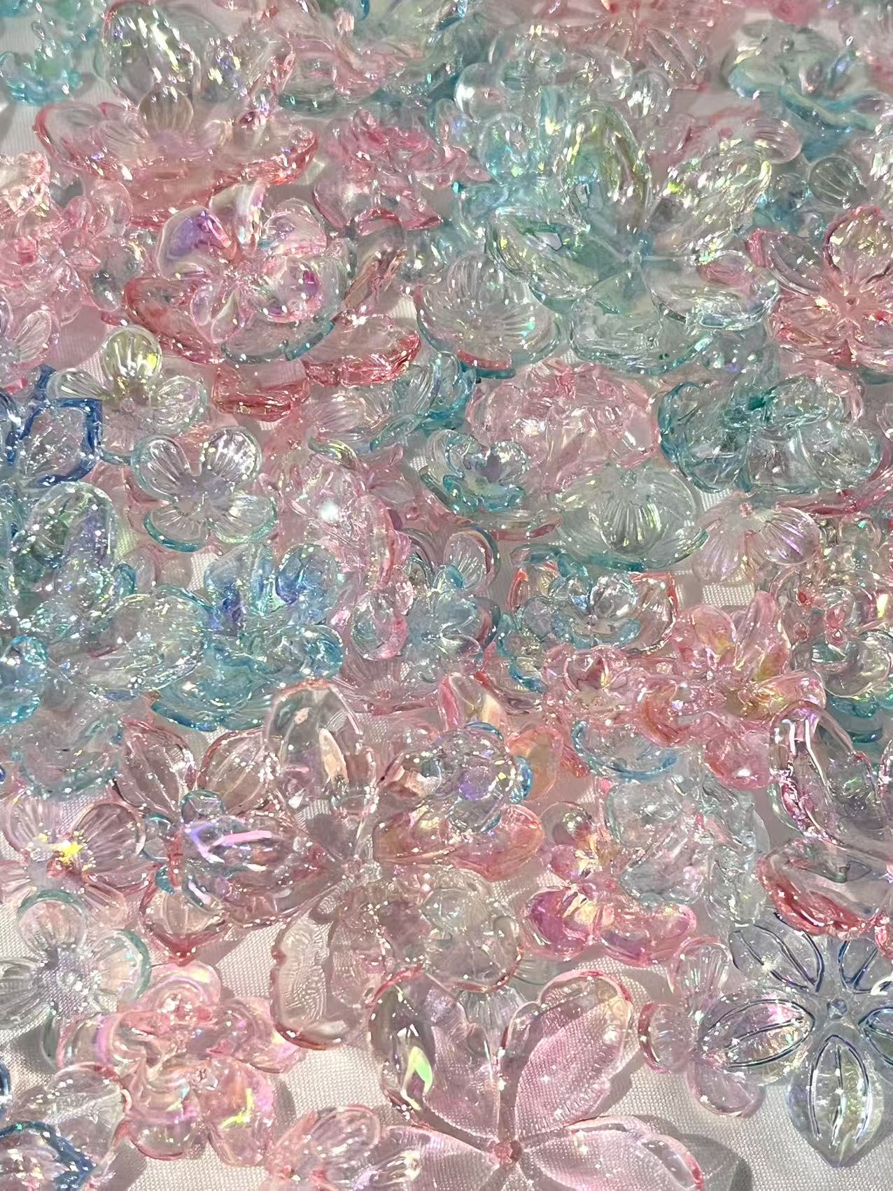 B-11  Mixed beads for mobile phone chain making, keychain, backpack chain