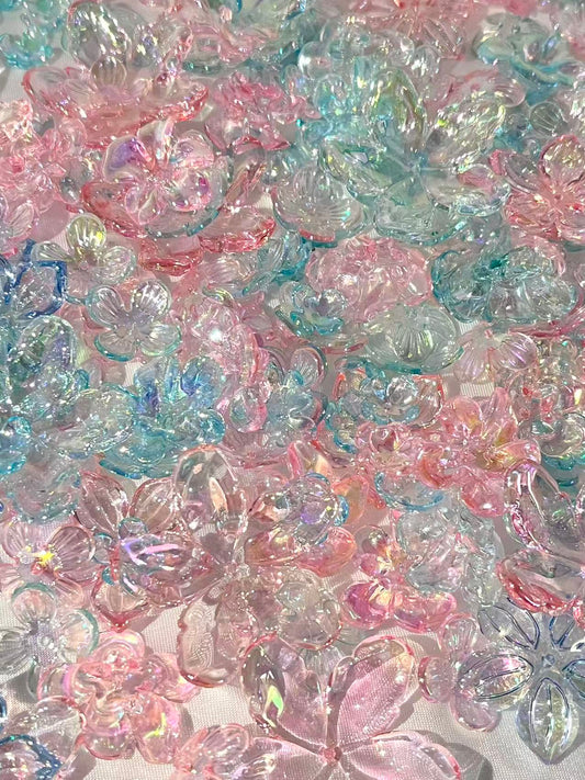 B-11  Mixed beads for mobile phone chain making, keychain, backpack chain