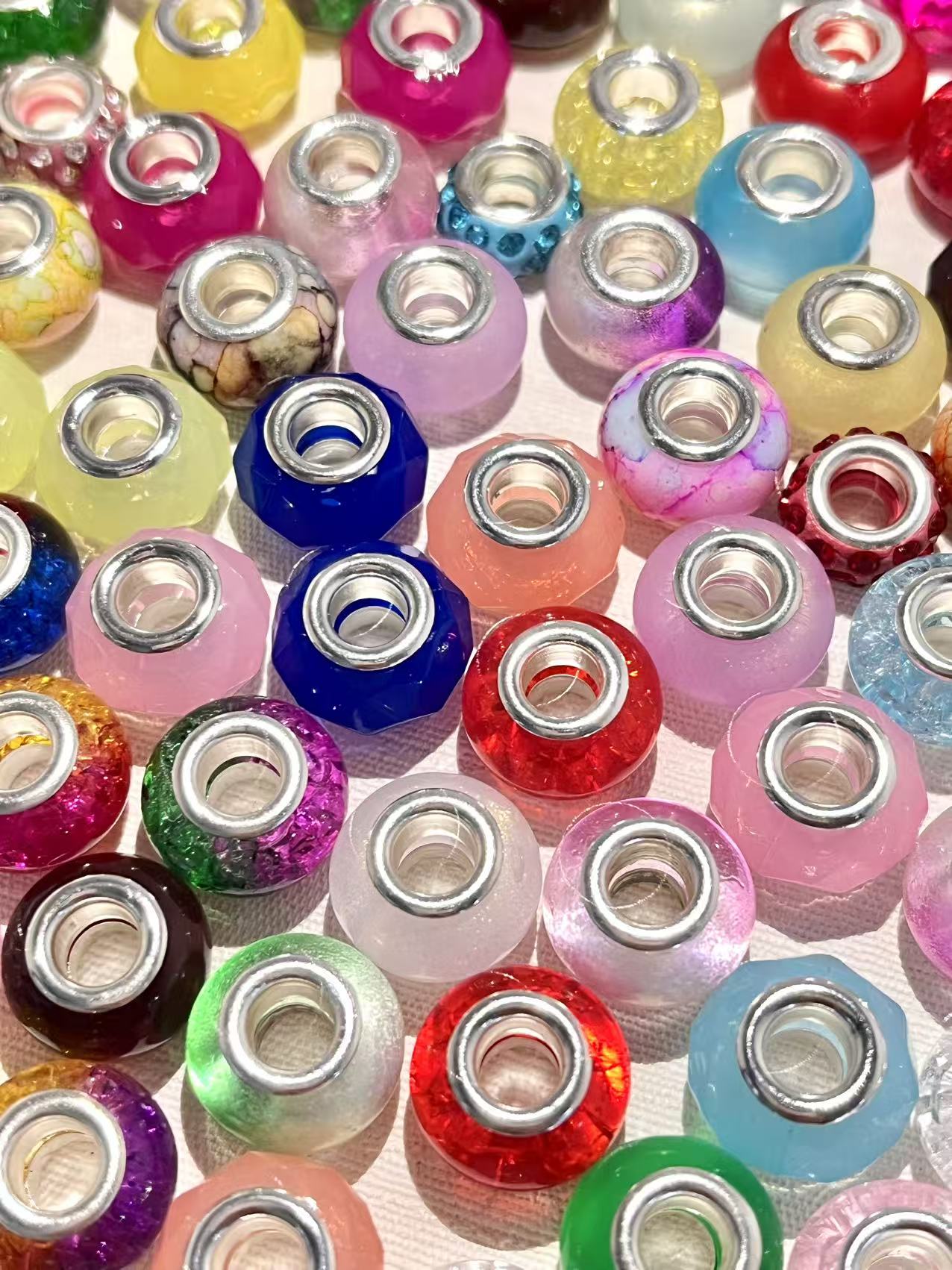 S-16 Mixed beads for mobile phone chain making, keychain, backpack chain