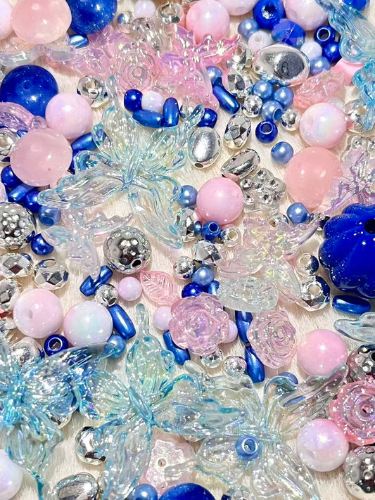 S-17 Mixed beads for mobile phone chain making, keychain, backpack chain