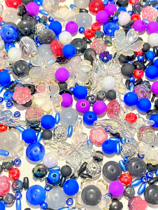 S-18 Mixed beads for mobile phone chain making, keychain, backpack chain