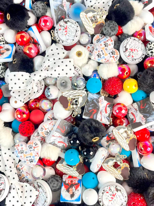 C-28 Mixed beads for mobile phone chain making, keychain, backpack chain