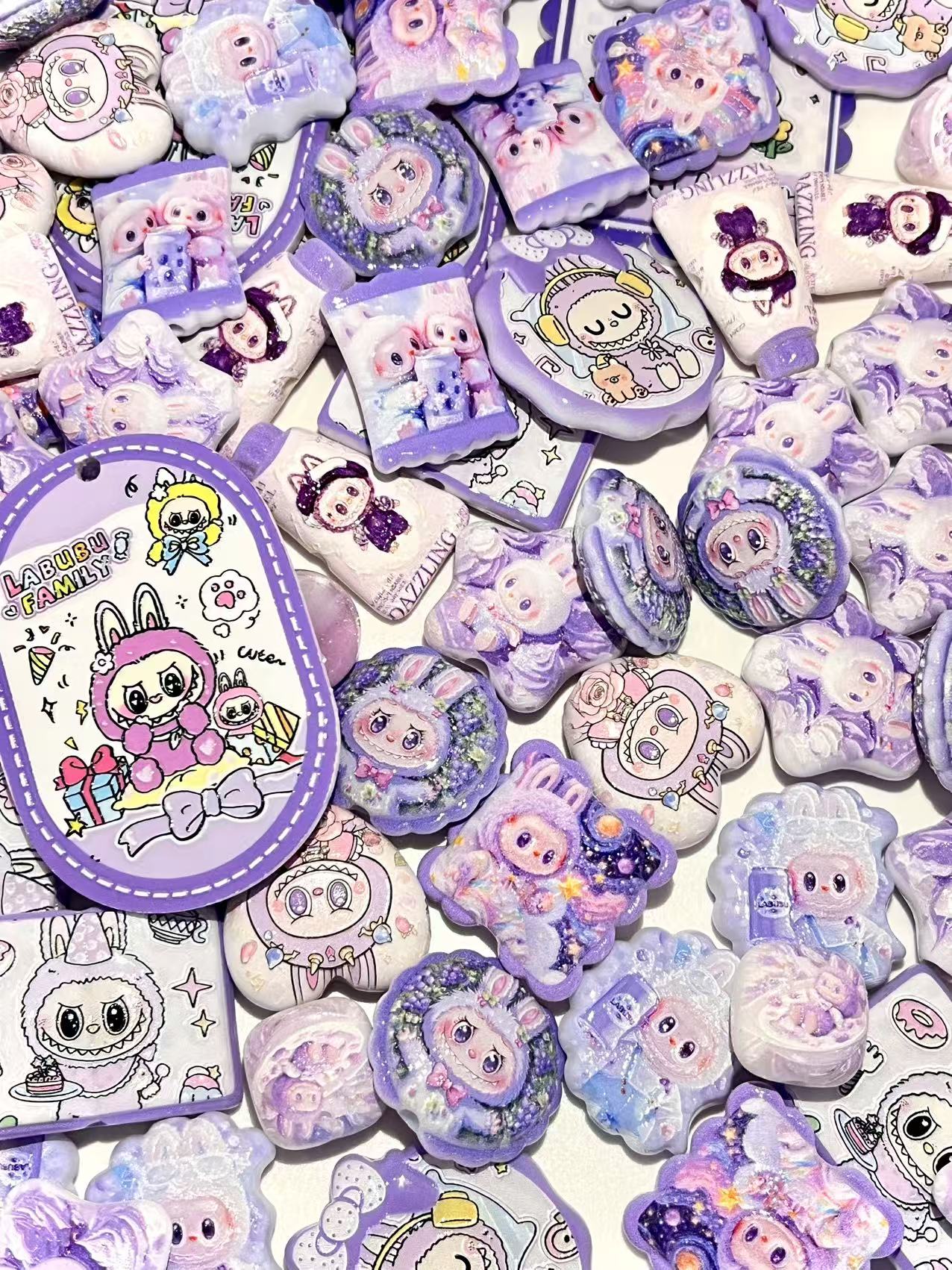 B-19 Mixed beads for mobile phone chain making, keychain, backpack chain