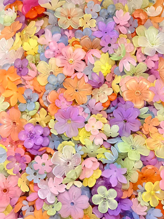 S-41  Mixed beads for mobile phone chain making, keychain, backpack chain