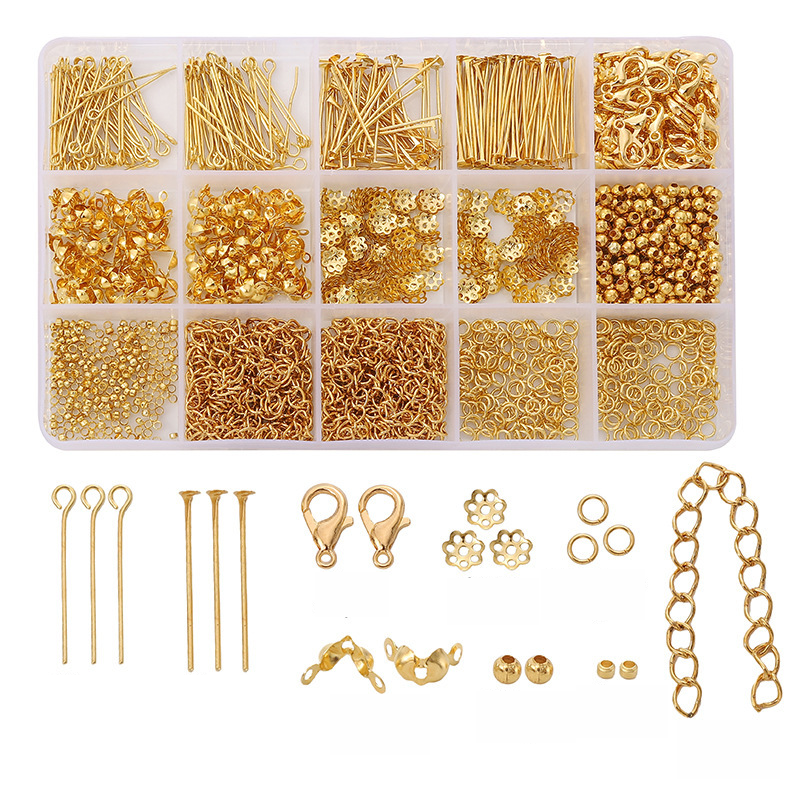 A-03 4-10mm Boxed Jump Rings for DIY Earring Making Craft Supplies