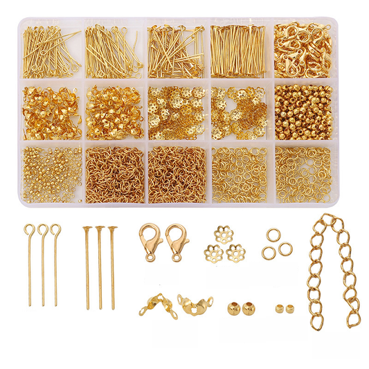 A-03 4-10mm Boxed Jump Rings for DIY Earring Making Craft Supplies