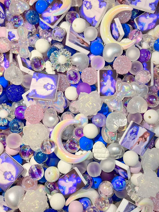 C-03Mixed beads for mobile phone chain making, keychain, backpack chain