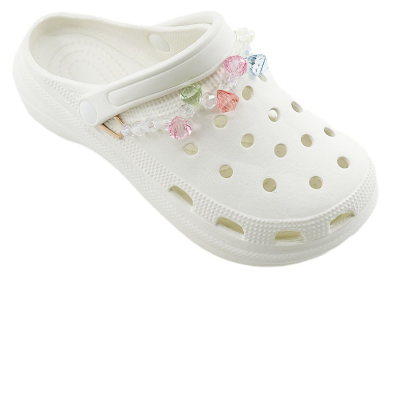 A-29  Crocs DIY Accessories Pearl Chains, Versatile High-Quality Detachable Shoe Charms, Shoe Decoration Clips