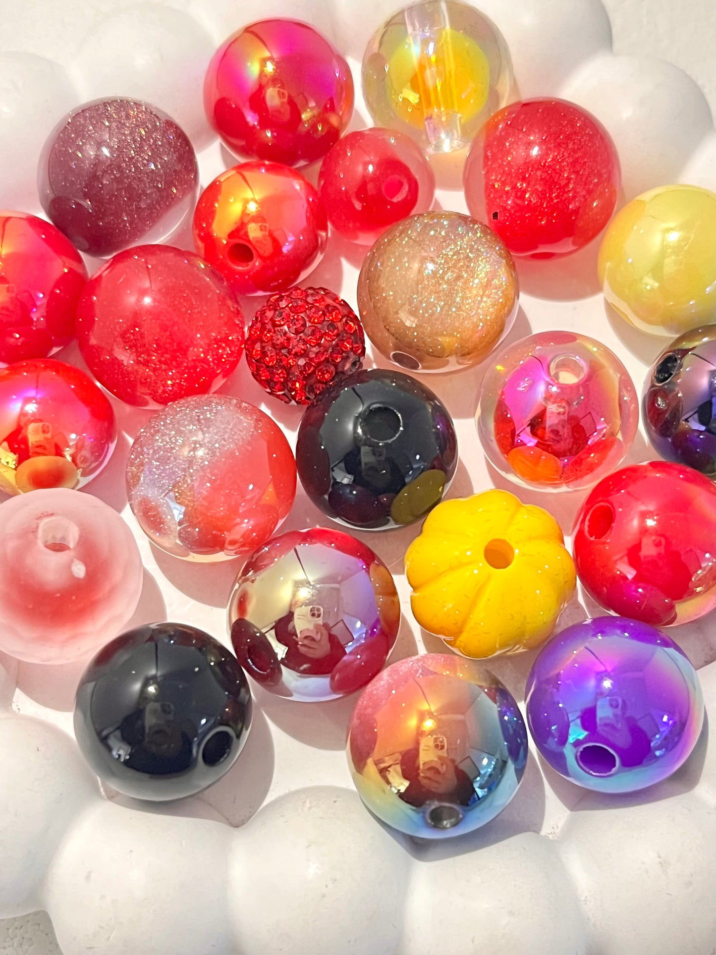 C-12 Mixed beads for mobile phone chain making, keychain, backpack chain