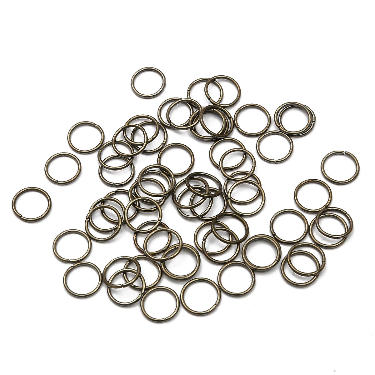 A-09 Open Jump Rings for DIY Jewelry Making - Bracelet, Necklace & Earring Findings