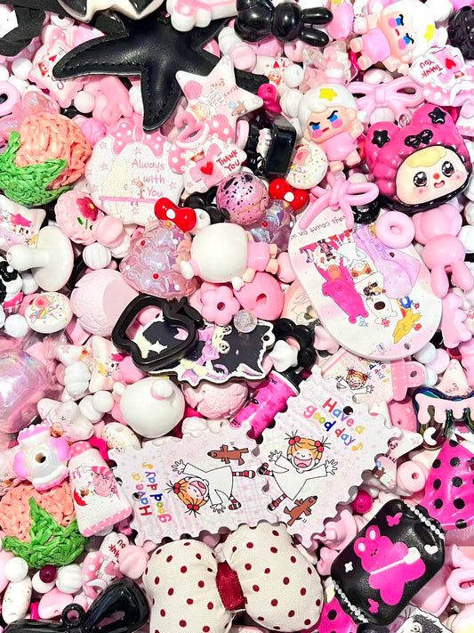 S-27 Mixed beads for mobile phone chain making, keychain, backpack chain