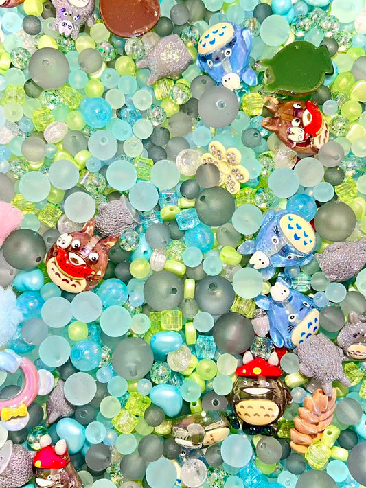 S-24 Mixed beads for mobile phone chain making, keychain, backpack chain
