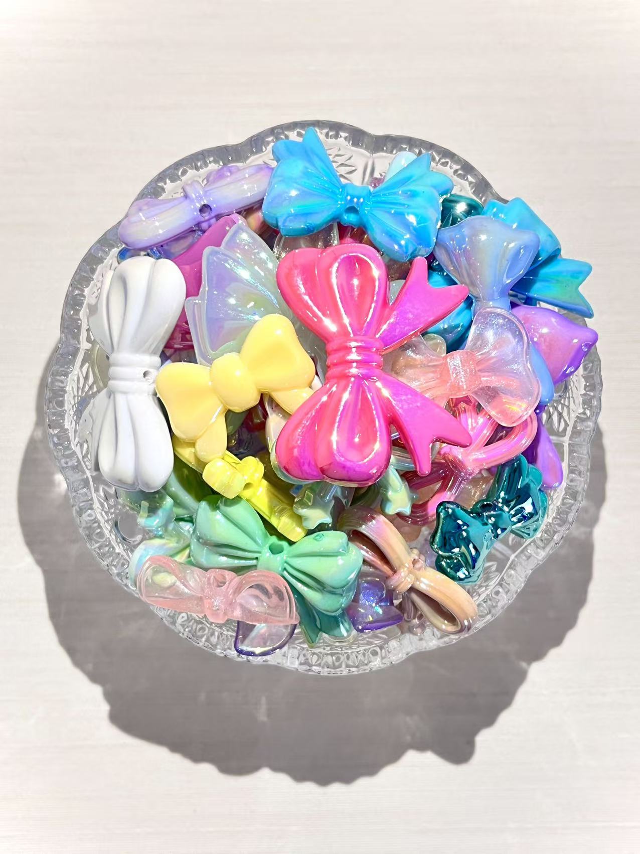 B-16 Mixed beads for mobile phone chain making, keychain, backpack chain