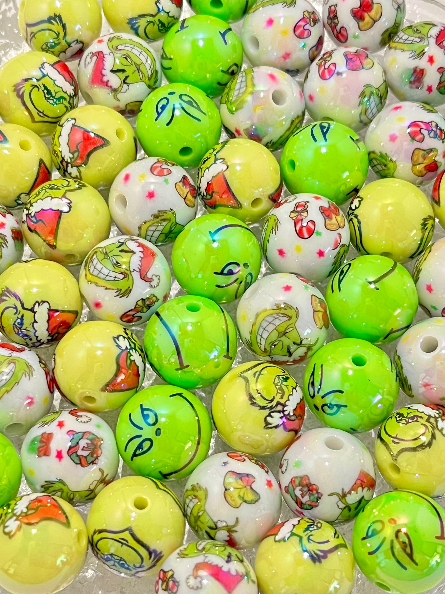 B-12  Mixed beads for mobile phone chain making, keychain, backpack chain