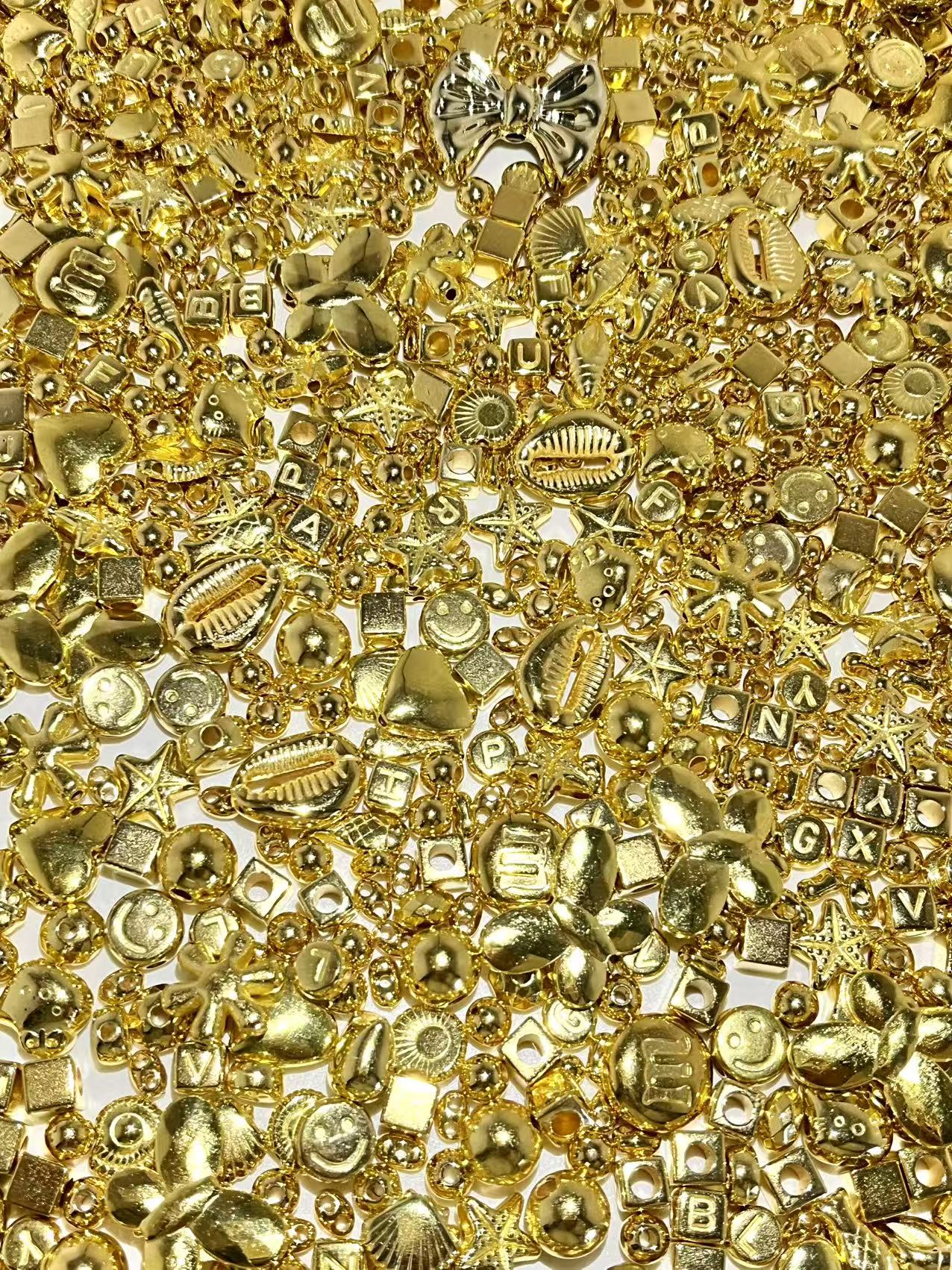 S-38 Mixed beads for mobile phone chain making, keychain, backpack chain