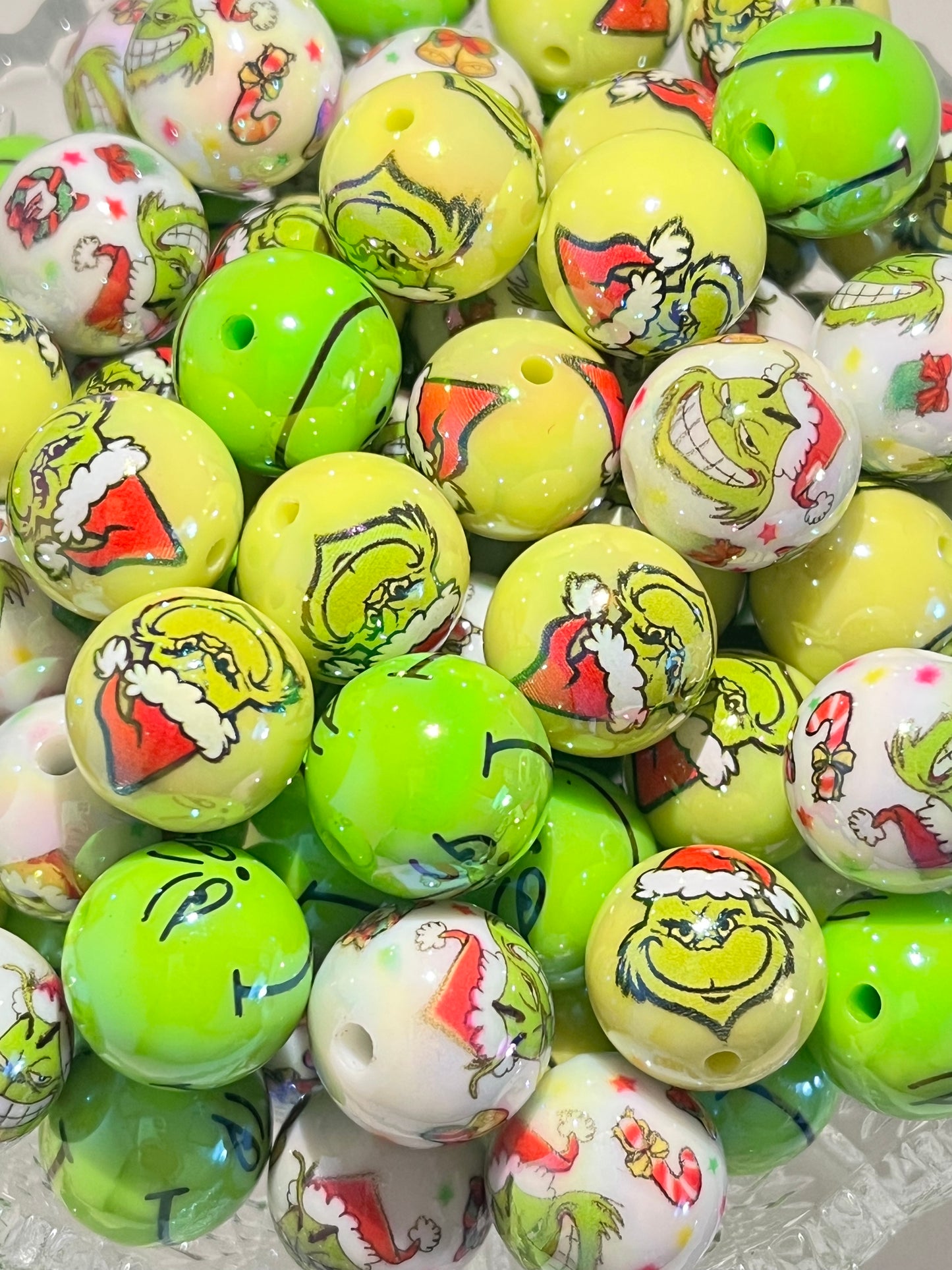 B-12  Mixed beads for mobile phone chain making, keychain, backpack chain