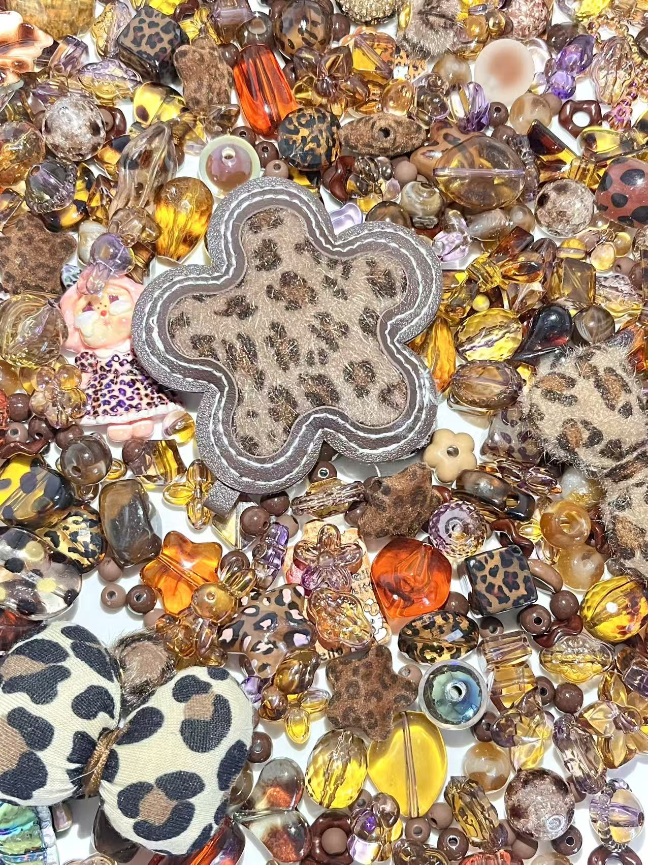 S-36 Mixed beads for mobile phone chain making, keychain, backpack chain