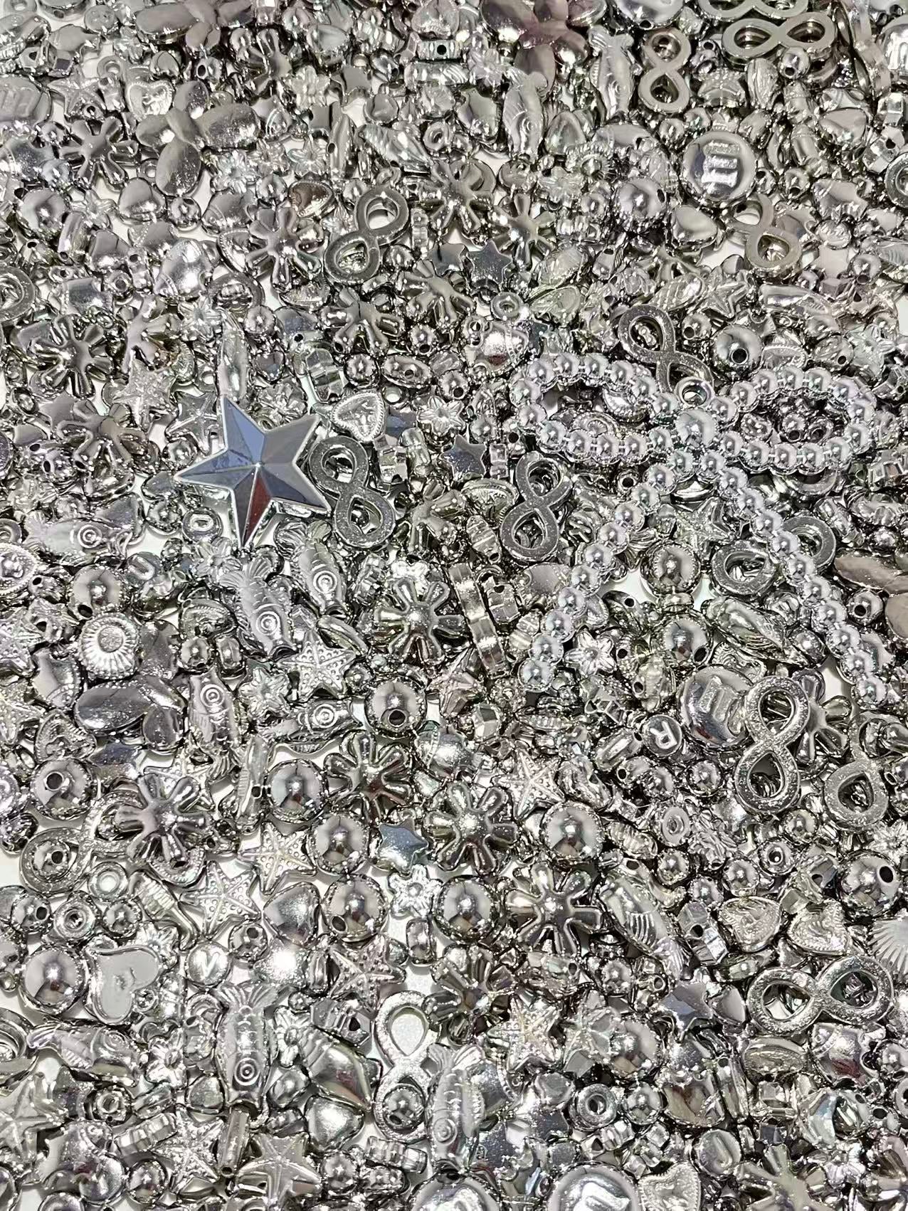 S-35 Mixed beads for mobile phone chain making, keychain, backpack chain
