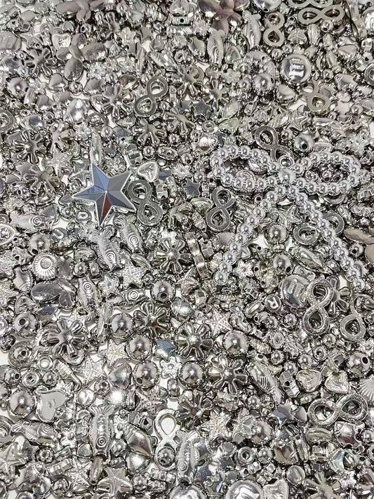 S-35 Mixed beads for mobile phone chain making, keychain, backpack chain
