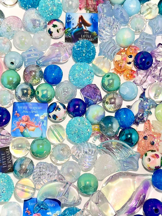 C-16 Mixed beads for mobile phone chain making, keychain, backpack chain