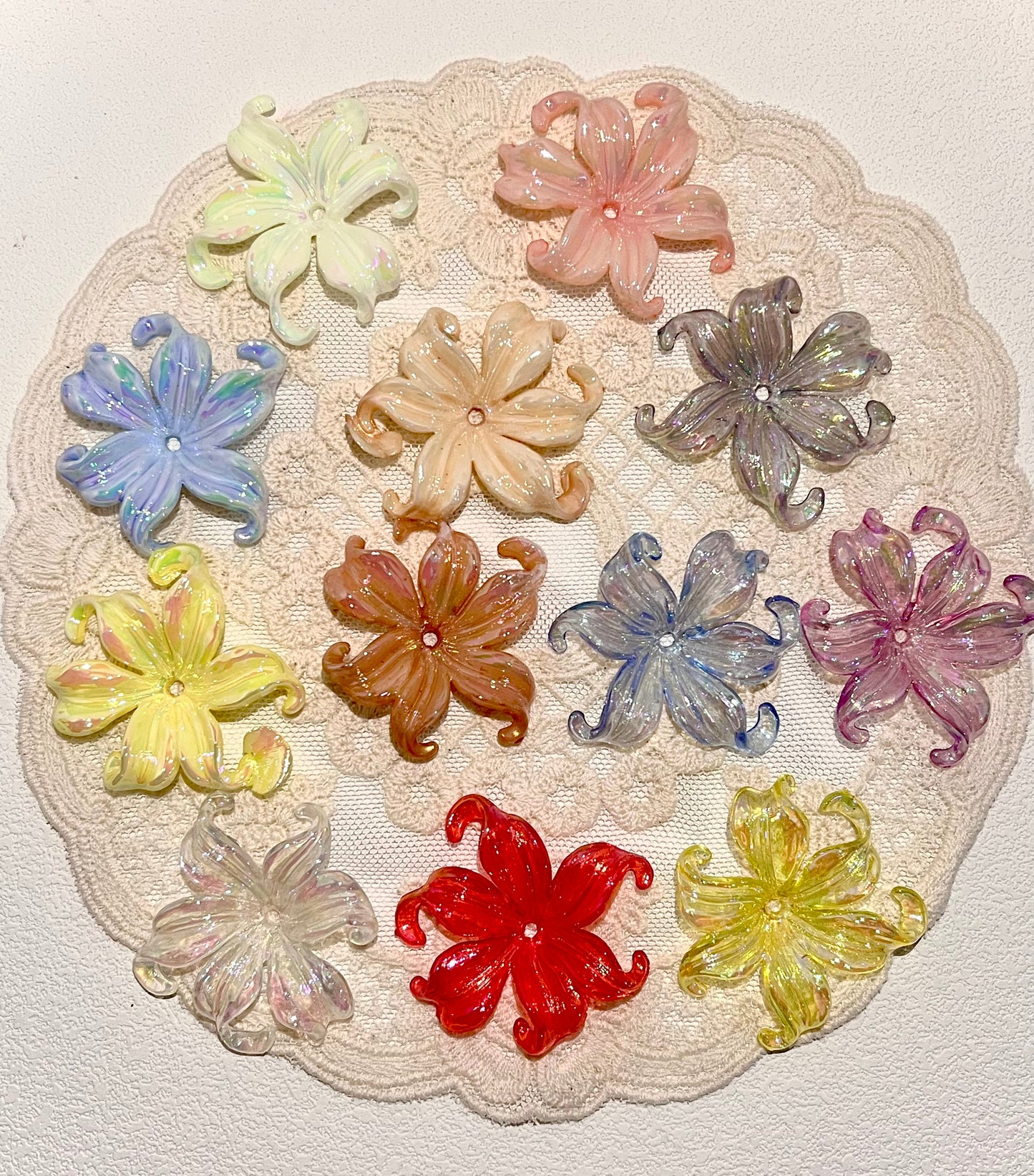 B-03  Mixed beads for mobile phone chain making, keychain, backpack chain