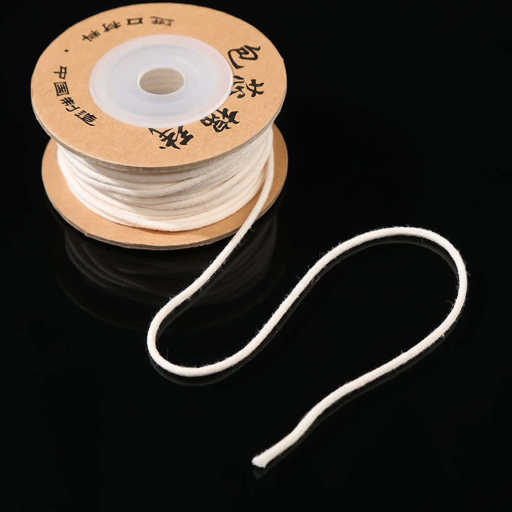 A-25  Core-Spun Cotton Thread – Super Durable Non-Stretch String for Tibetan Bracelets, Buddhist Mala & Beading