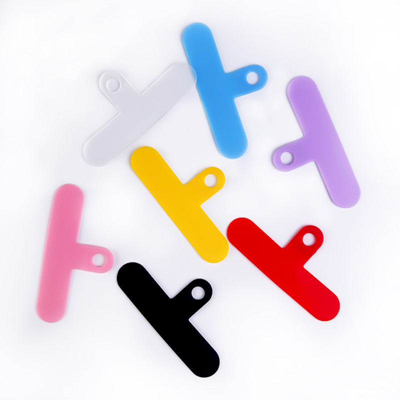 A-45  New Phone Lanyard with Silicone Anti-Loss Patch & Colorful Wrist Strap