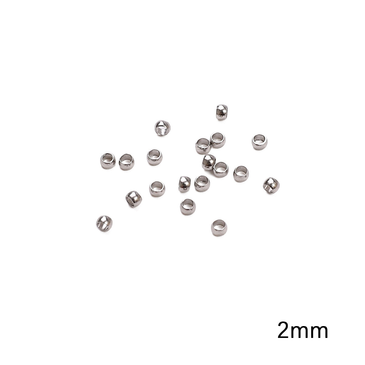 A-15 Stainless Steel Jewelry Findings: Lobster Clasps, Spring Rings, Crimp Beads & Head Pins for DIY Bracelet and Necklace Making