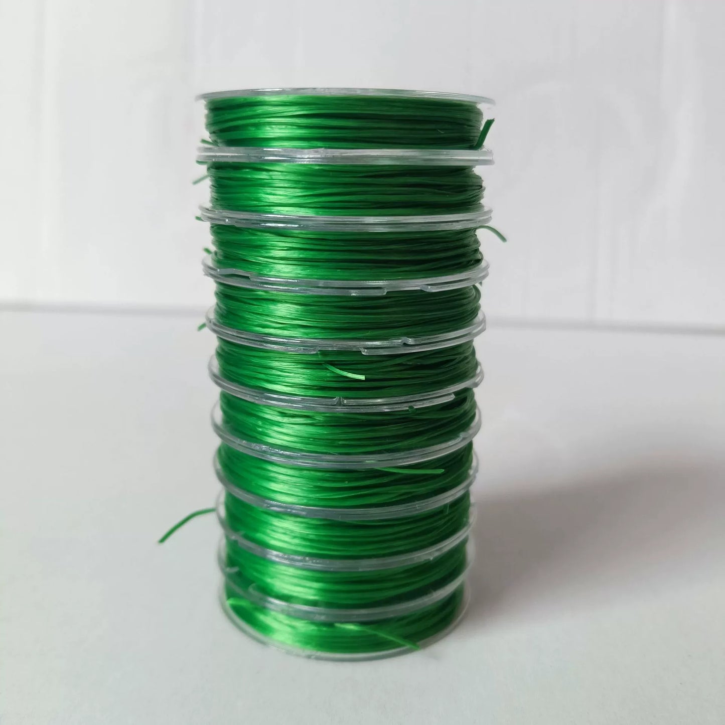 A-22 0.8mm Mini High-Elasticity Flat Elastic Cord for Beading — Fray-Resistant & Non-Breakable Jewelry-Making DIY Accessories