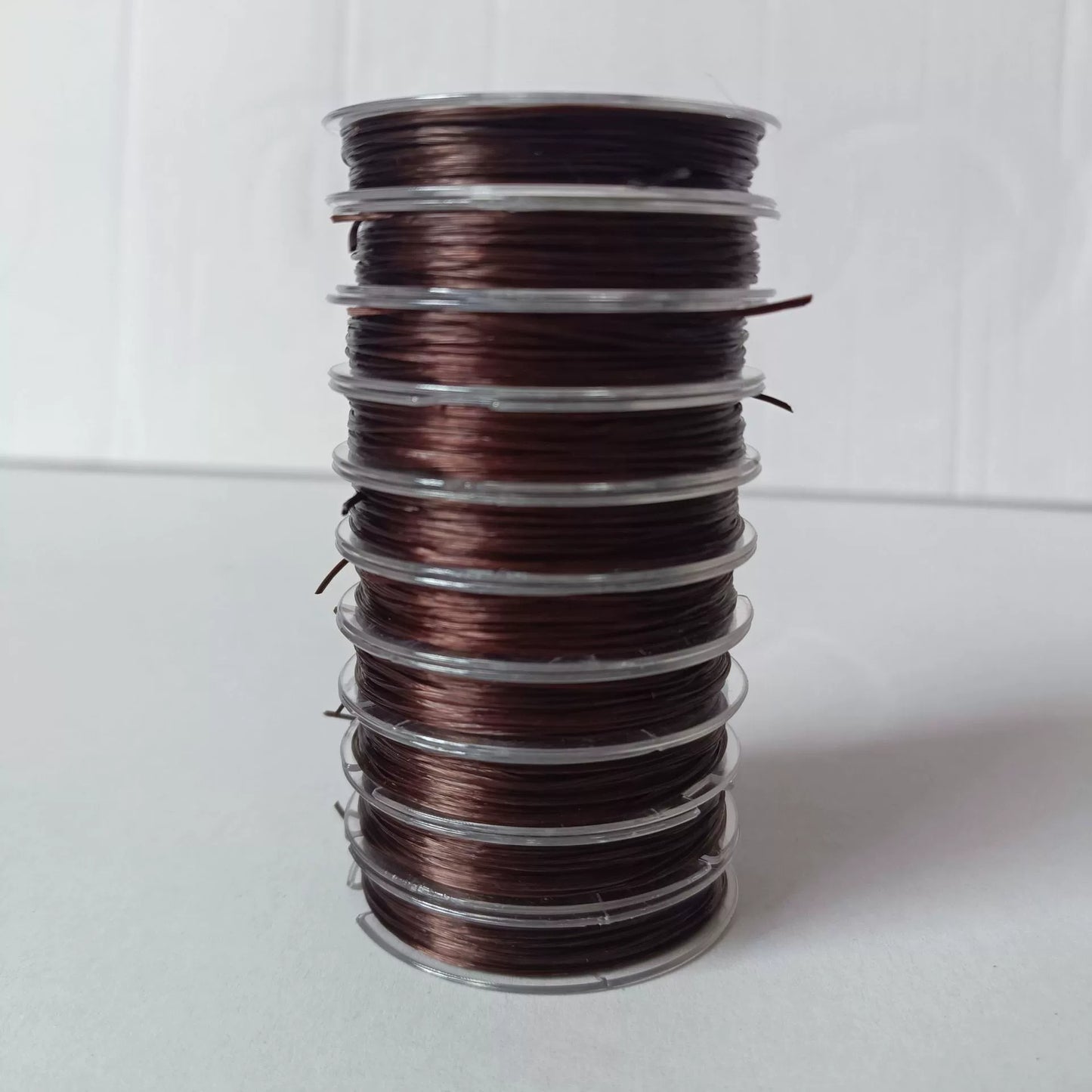 A-22 0.8mm Mini High-Elasticity Flat Elastic Cord for Beading — Fray-Resistant & Non-Breakable Jewelry-Making DIY Accessories