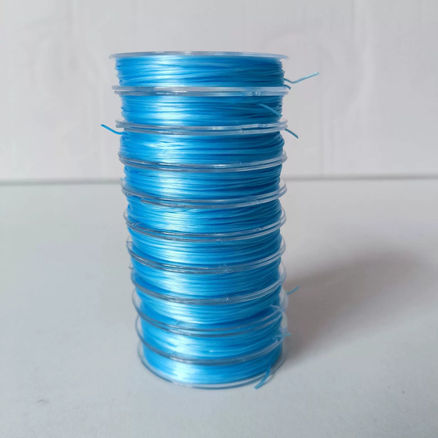 A-22 0.8mm Mini High-Elasticity Flat Elastic Cord for Beading — Fray-Resistant & Non-Breakable Jewelry-Making DIY Accessories