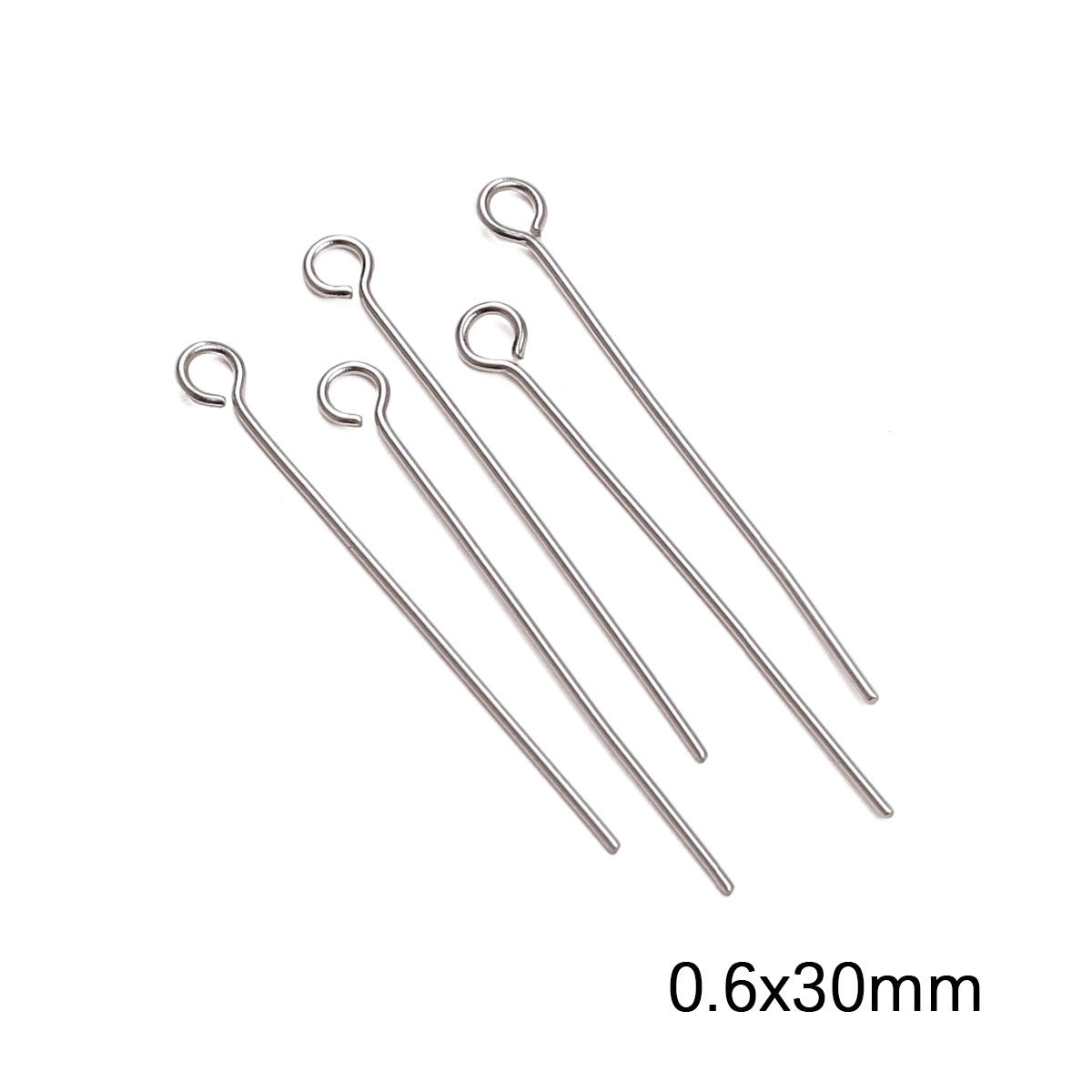 A-15 Stainless Steel Jewelry Findings: Lobster Clasps, Spring Rings, Crimp Beads & Head Pins for DIY Bracelet and Necklace Making