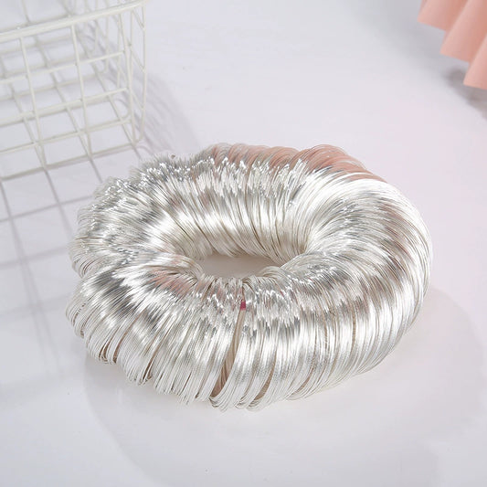 A-05 Color-Keeping Bracelet Hoops, Ring Bands & Memory Wire for DIY Jewelry Making Craft Supplies