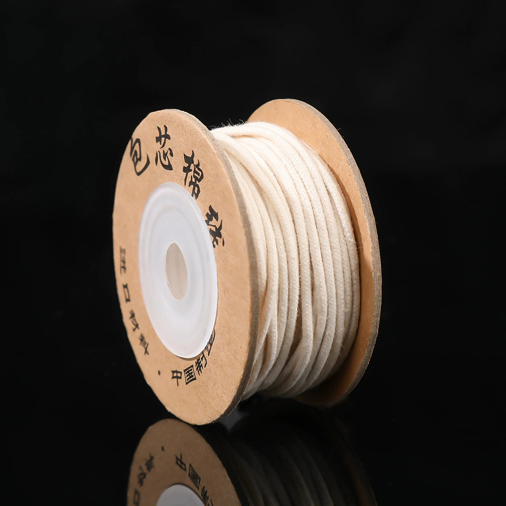 A-25  Core-Spun Cotton Thread – Super Durable Non-Stretch String for Tibetan Bracelets, Buddhist Mala & Beading