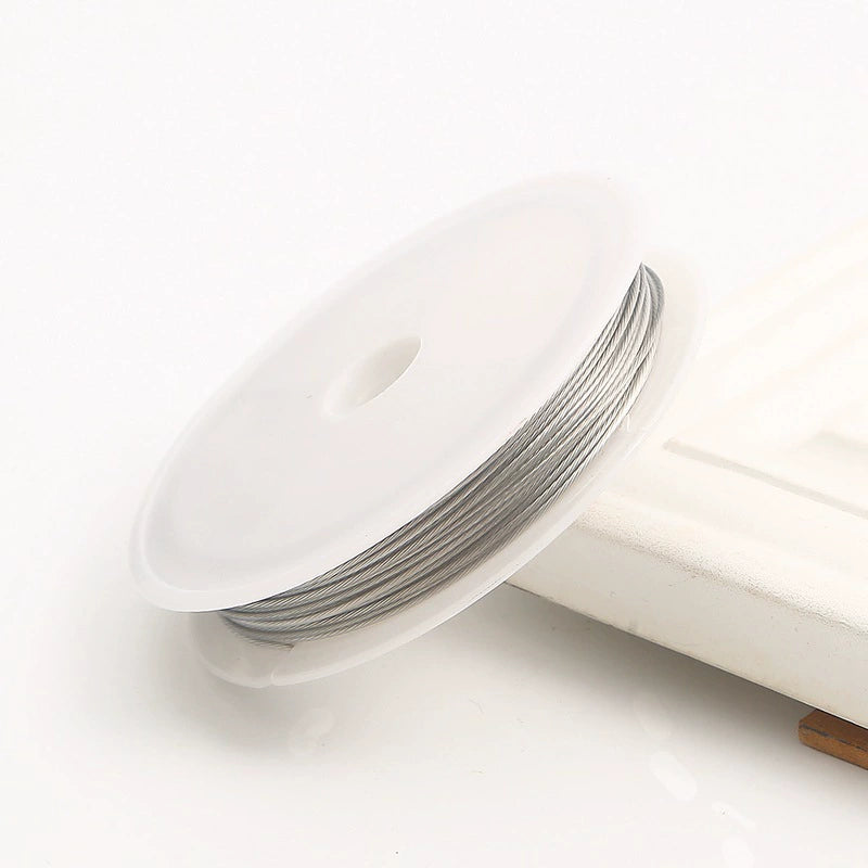 A-01 1mm Gold Craft Wire, Professional Grade Beading Thread for Handmade Bracelet and Necklace Design