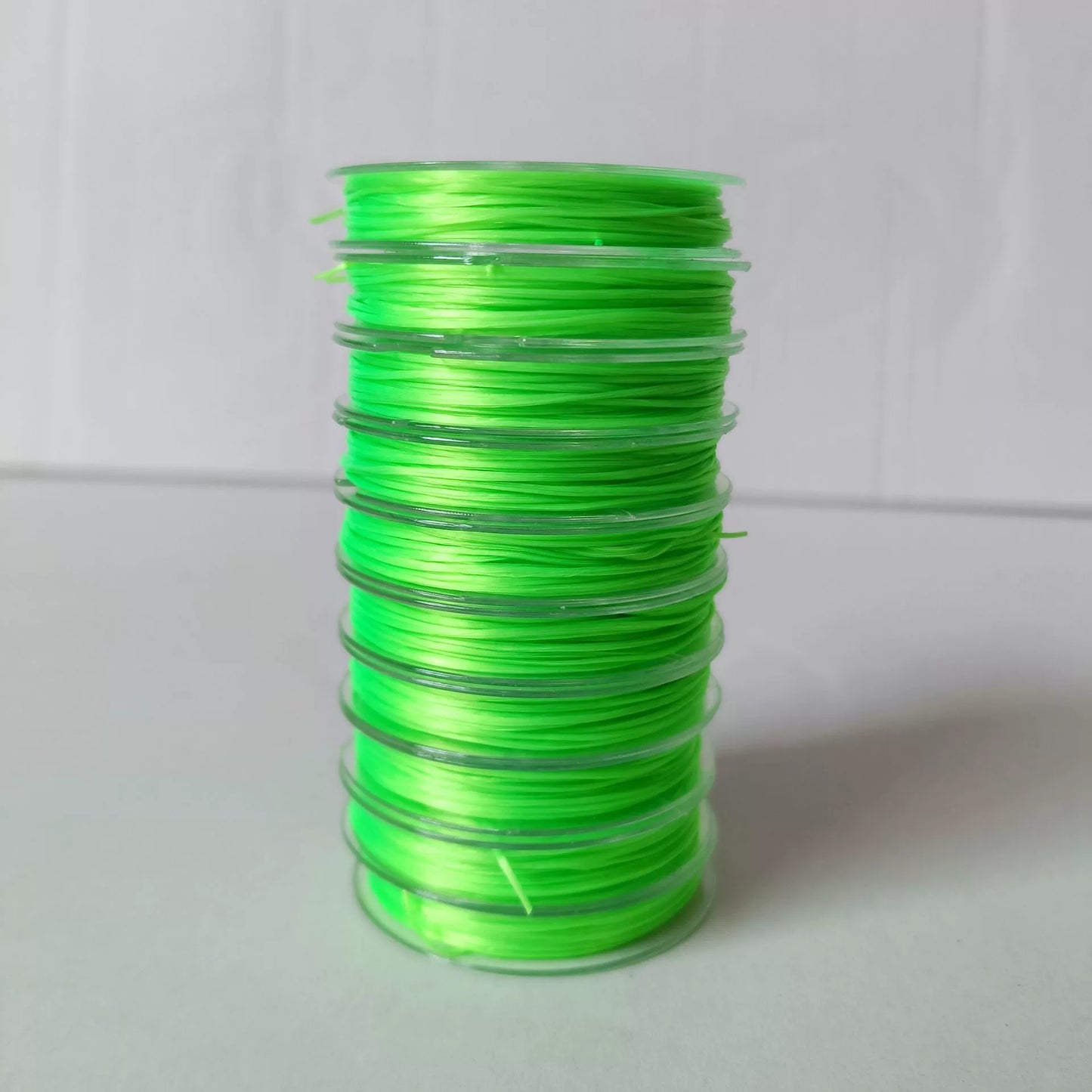 A-22 0.8mm Mini High-Elasticity Flat Elastic Cord for Beading — Fray-Resistant & Non-Breakable Jewelry-Making DIY Accessories