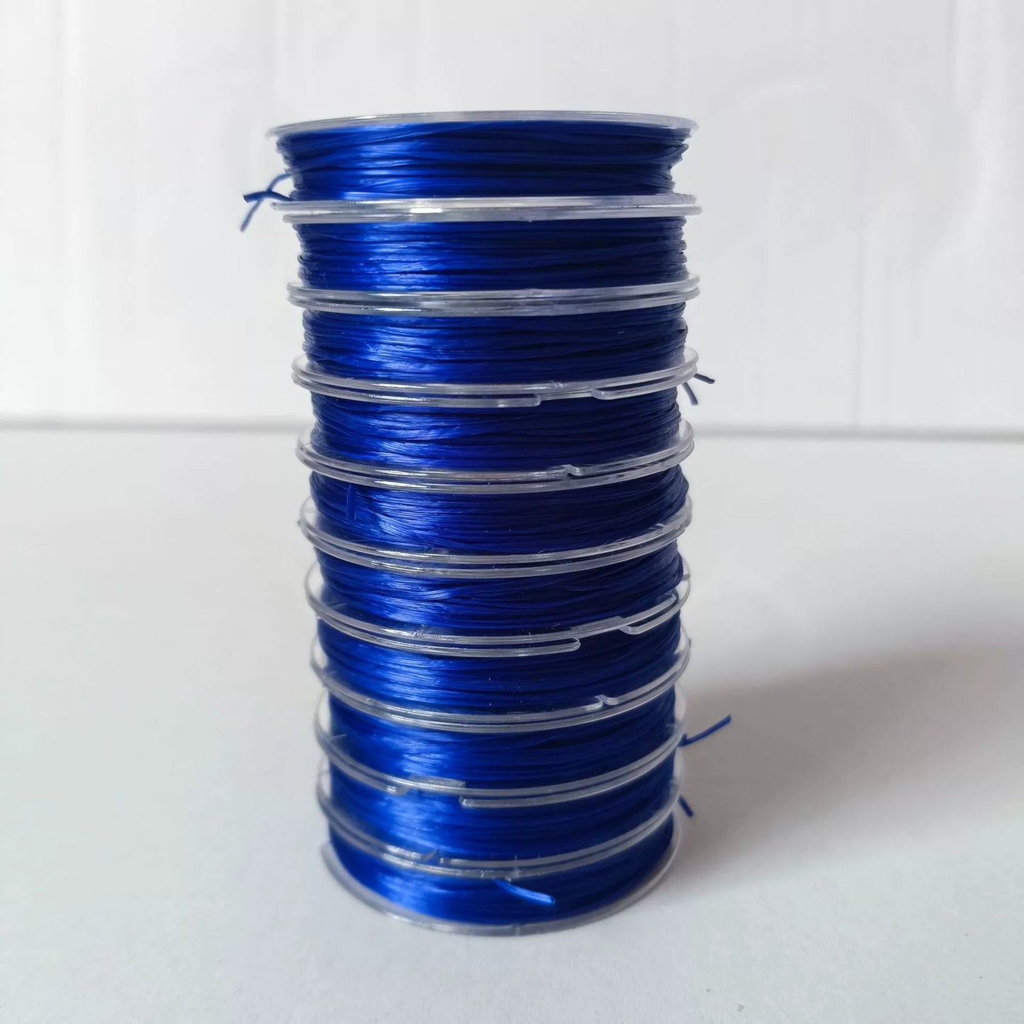 A-22 0.8mm Mini High-Elasticity Flat Elastic Cord for Beading — Fray-Resistant & Non-Breakable Jewelry-Making DIY Accessories