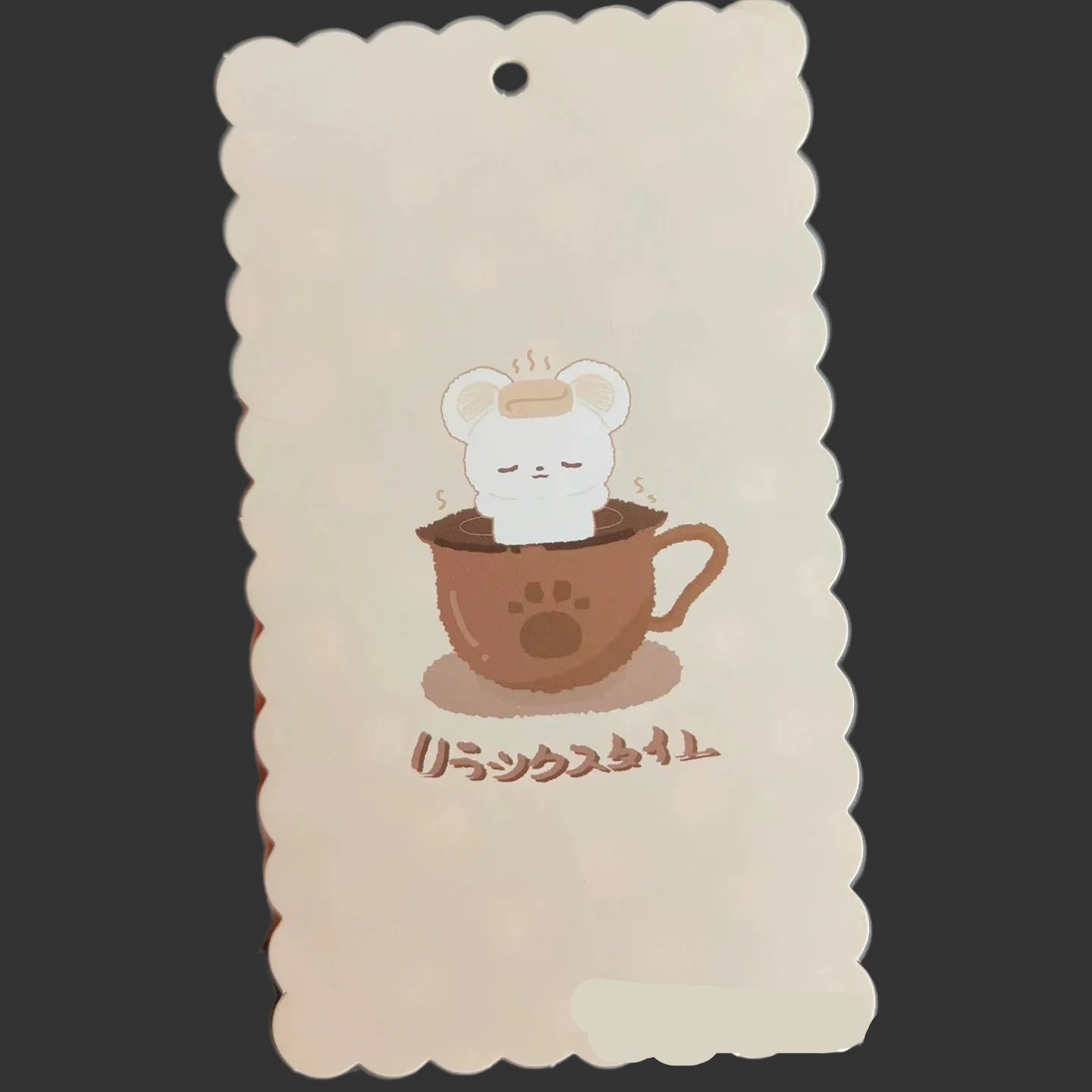 A-51  10x17.5cm Scalloped/Wavy Edge Decorative Paper Cards for DIY, Backing Card Set for Phone Lanyard & Keychain with Connecting Chain