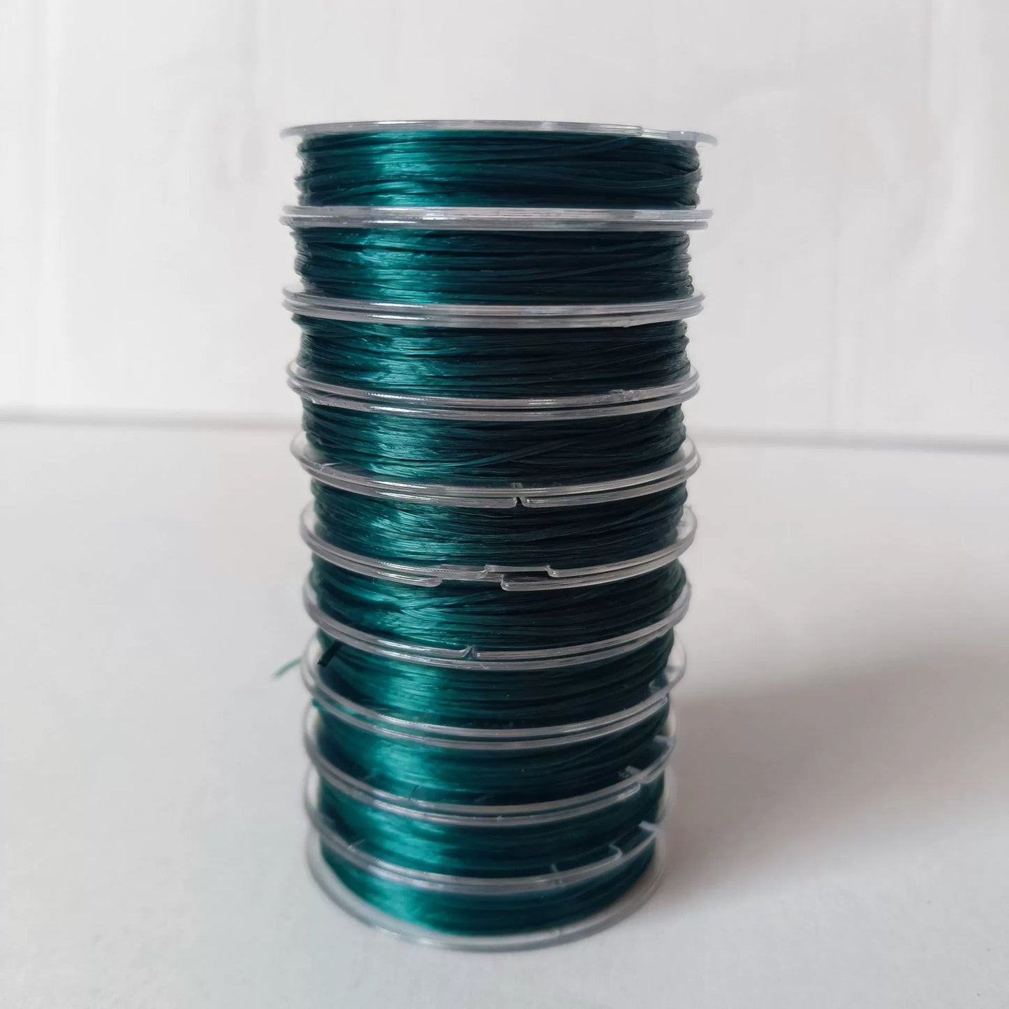 A-22 0.8mm Mini High-Elasticity Flat Elastic Cord for Beading — Fray-Resistant & Non-Breakable Jewelry-Making DIY Accessories