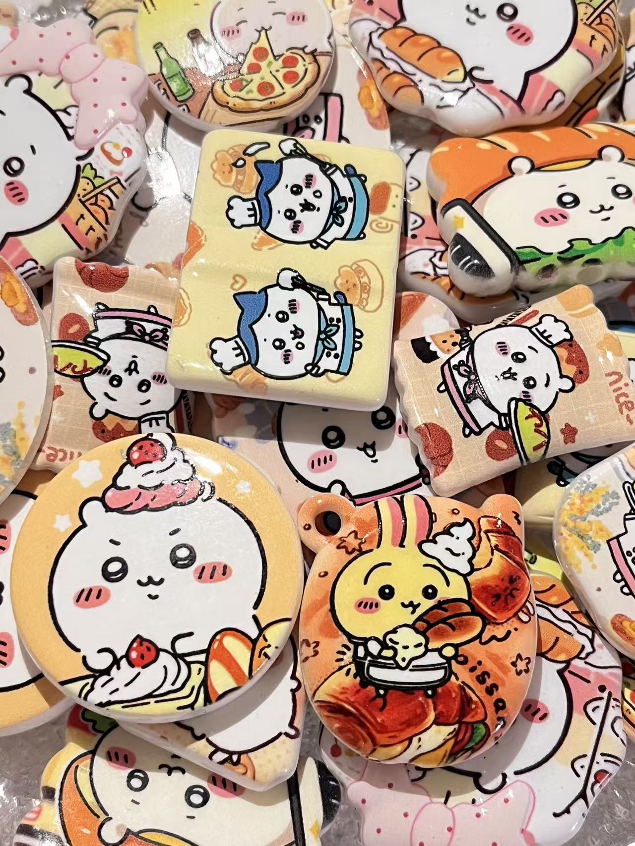 B-13  Mixed beads for mobile phone chain making, keychain, backpack chain